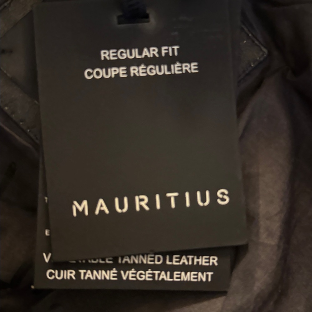 Sundance Reanon distressed leather moto jacket. New in factory plastic. - Picture 12 of 12